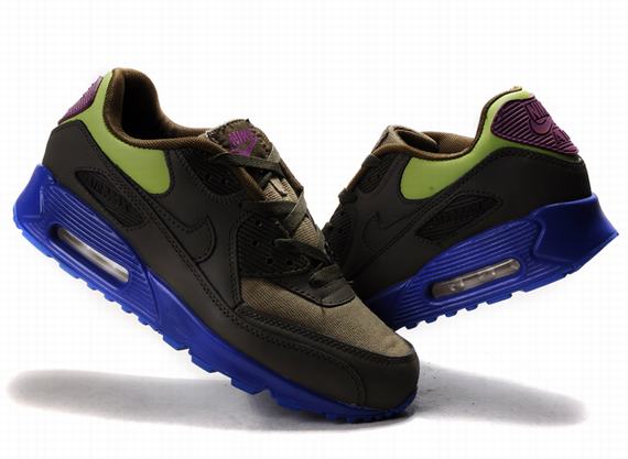 New Men'S Nike Air Max Black/Blue